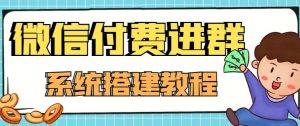 零基础构建微信支付进群系统,小白一学就会(源代码) 教程 - 严选资源大全 - 严选资源大全