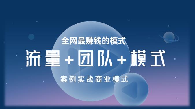 王冲老师“流量”团队 商业模式实践课程,全网最赚钱的模式 - 严选资源大全 - 严选资源大全