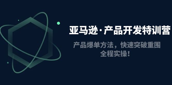 亚马逊产品开发特训营：商品出单方式，快速突出重围，全过程实际操作！-严选资源大全