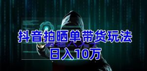 抖音拍单卖游戏玩法共享项目整体操作简单，精英团队评价日入1万[实例教程素材内容】 - 严选资源大全 - 严选资源大全