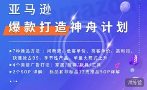 亚马逊爆款打造神州方案，7种推品方式，4类广告玩法，2个SOP详细说明 - 严选资源大全 - 严选资源大全