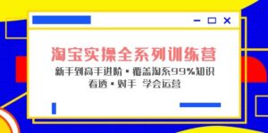 淘宝实际操作系列产品夏令营初学者到大神先进，覆盖，99%专业知识看穿，敌人知道如何操作 - 严选资源大全 - 严选资源大全