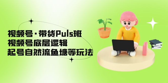 微信视频号、销售Puls班、微信视频号底层思维、自然流渔塘等游戏玩法-严选资源大全