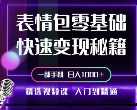 动态背景图表情图取图微信小程序，1万播放率利润10~15元，一条热门赚几千多万-严选资源大全