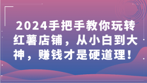 2024手把手教你玩转红薯店铺,从小白到大神,赚钱才是硬道理! - 严选资源大全 - 严选资源大全