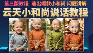 云天小和尚会说话,7天万粉(第3版教程) - 严选资源大全 - 严选资源大全