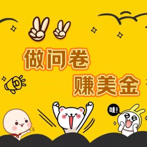 国外问卷调查小白家也可批量操作(口子查站点查渠道查)真正的长久稳定项目 日入1500+ - 严选资源大全 - 严选资源大全