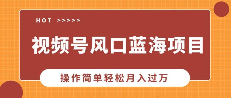 (13945期)视频号风口蓝海项目,中老年人的流量密码,操作简单轻松月入过万 - 严选资源大全 - 严选资源大全