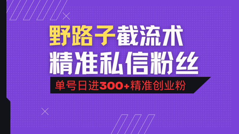 抖音评论区野路子引流术,精准私信粉丝,单号日引流300+精准创业粉 - 严选资源大全 - 严选资源大全