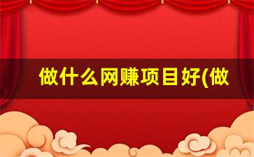 做什么网赚项目好(做什么网站比较好赚钱) - 严选资源大全 - 严选资源大全