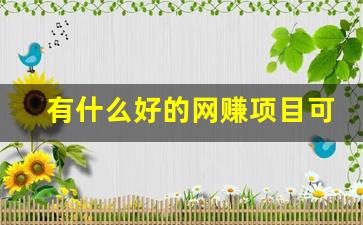 有什么好的网赚项目可靠(有什么好的网络赚钱项目) - 严选资源大全 - 严选资源大全