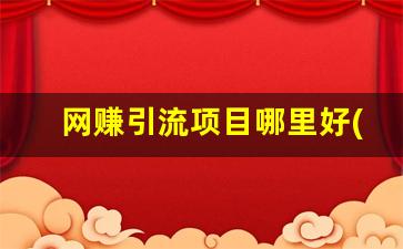 网赚引流项目哪里好(网络兼职引流) - 严选资源大全 - 严选资源大全