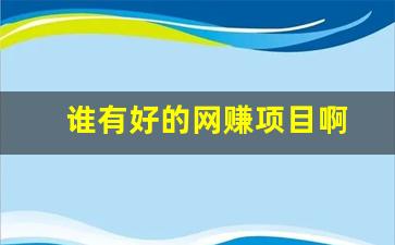 谁有好的网赚项目啊 - 严选资源大全 - 严选资源大全