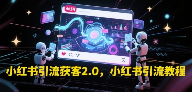 小红书引流获客2.0，小红书引流教程 - 严选资源大全 - 严选资源大全