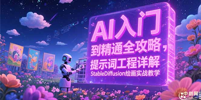 AI入门到精通全攻略，提示词工程详解，StableDiffusion绘画实战教学 - 严选资源大全 - 严选资源大全