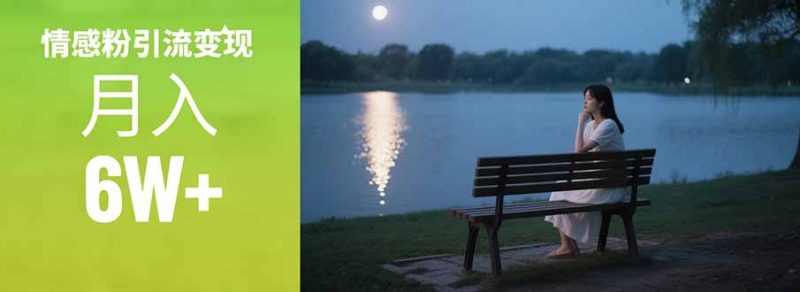 情感粉引流变现实操课：单月变现6w+，情感粉引流变现实操课 - 严选资源大全 - 严选资源大全