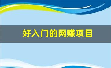 好入门的网赚项目 - 严选资源大全 - 严选资源大全