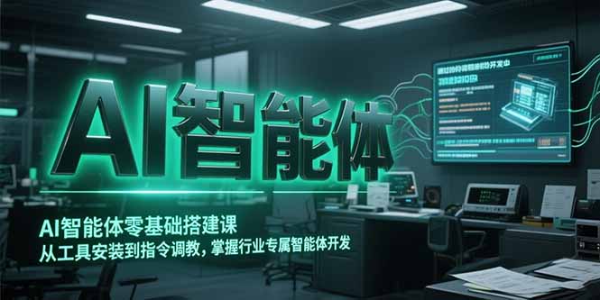 AI智能体零基础搭建课，从工具安装到指令调教，掌握行业专属智能体开发… - 严选资源大全 - 严选资源大全