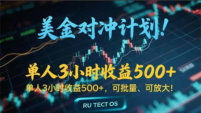 长久稳定的撸美金项目，平均3小时收入 500+，可公司实地考察实地操作！ - 严选资源大全 - 严选资源大全