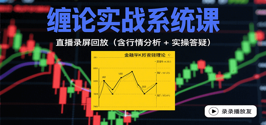缠论实战系统课：直播录屏回放(含行情分析 + 实操答疑(更新9月) - 严选资源大全 - 严选资源大全