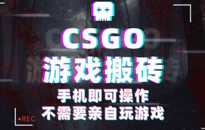 CSGO游戏挂机捡漏，单日扫货500+，年底小高峰上车可吃肉，手机即可操作… - 严选资源大全 - 严选资源大全