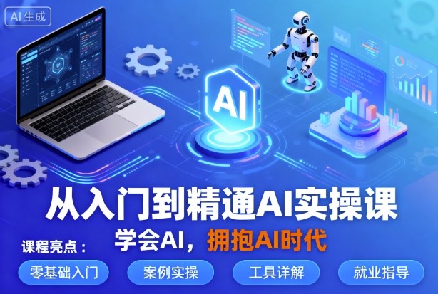 从入门到精通AI实操课，学会AI，拥抱AI时代 - 严选资源大全 - 严选资源大全