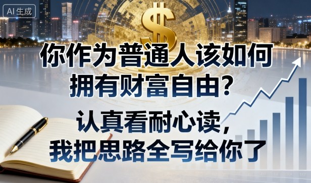 付费文章：你作为普通人该如何拥有财富自由？认真看耐心读，我把思路全写给你了 - 严选资源大全 - 严选资源大全