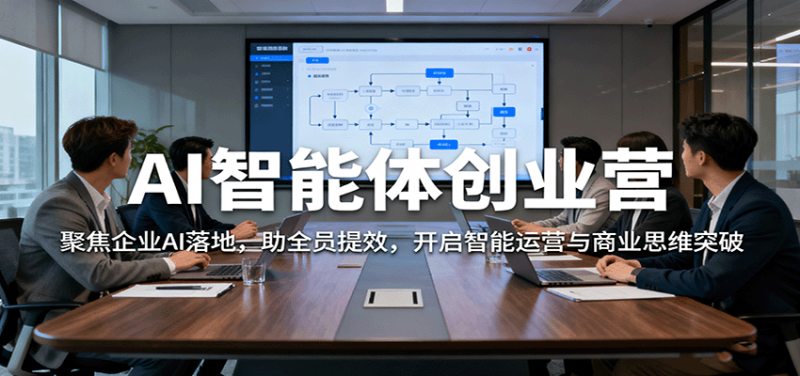 AI智能体创业营:聚焦企业AI落地,助全员提效,开启智能运营与商业思维突破 - 严选资源大全 - 严选资源大全