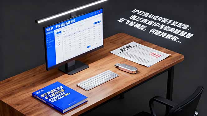 IP打造与成交高手变现营:通过商业IP+经典智慧双飞轮模型 构建持续收钱系统 - 严选资源大全 - 严选资源大全