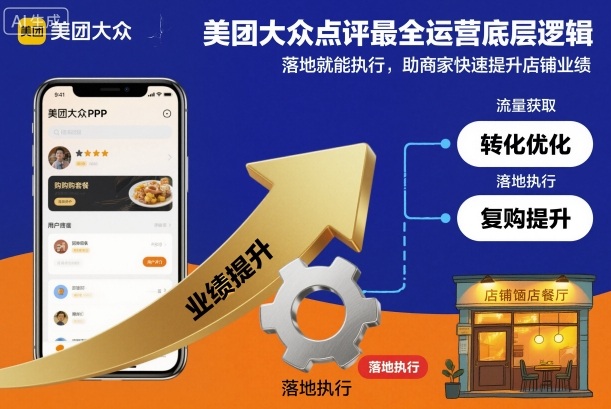 美团大众点评最全运营底层逻辑，落地就能执行，助商家快速提升店铺业绩 - 严选资源大全 - 严选资源大全