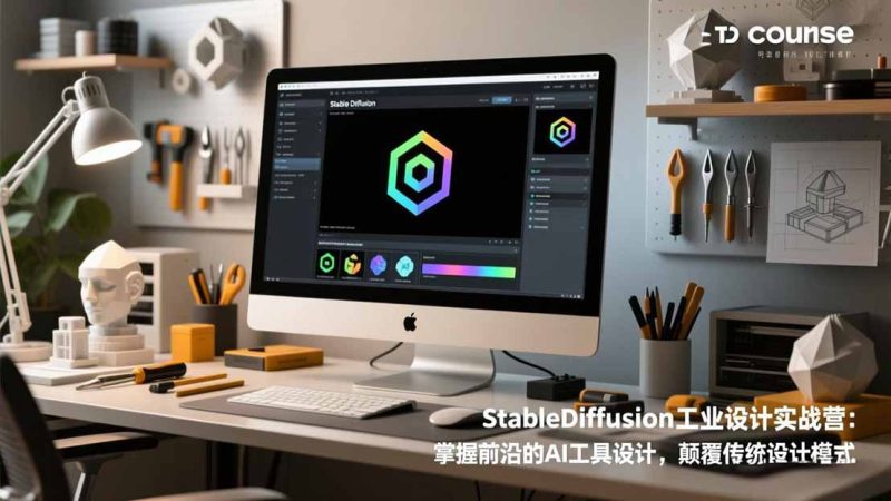 StableDiffusion工业设计实战营:掌握前沿的AI工具设计,颠覆传统设计模式 - 严选资源大全 - 严选资源大全