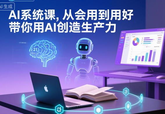 AI系统课，从会用到用好，带你用AI创造生产力 - 严选资源大全