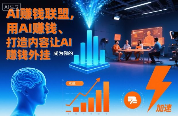 AI賺钱联盟，用AI賺钱、打造内容让AI成为你的賺钱外挂 - 严选资源大全