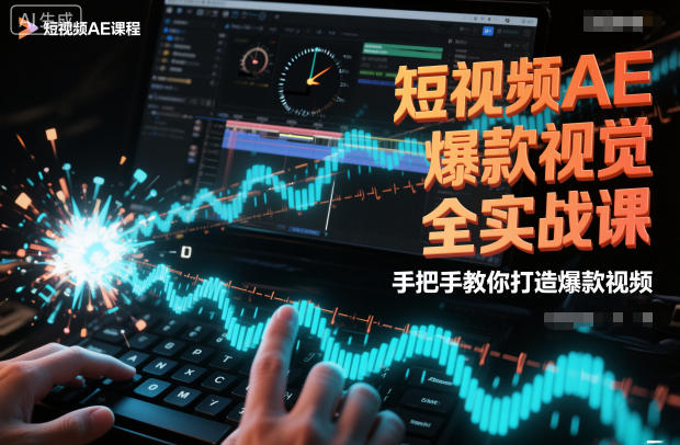 短视频AE爆款视觉全实战课，手把手教你打造爆款视频 - 严选资源大全