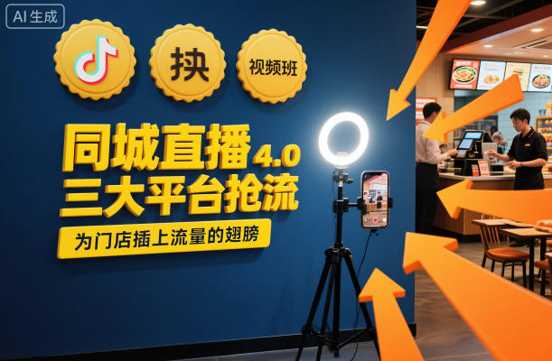 同城直播实操班4.0，三大平台抢流，为门店插上流量的翅膀 - 严选资源大全