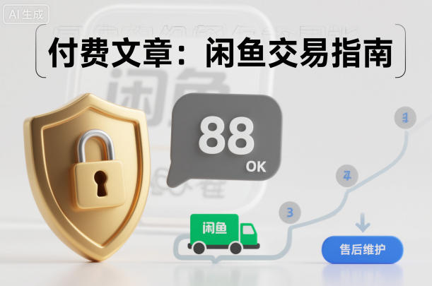 付费文章:闲鱼交易指南,怎么才能降低被坑被马扁的概率 - 严选资源大全