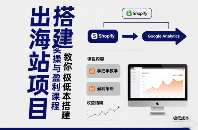 小淘出海站项目,搭建实操与盈利课程,手把手教你用极低成本搭建 - 严选资源大全