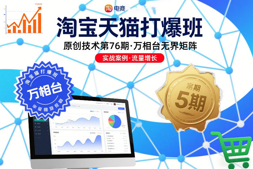 淘宝天猫打爆班原创技术第76期，万相台无界矩阵 - 严选资源大全