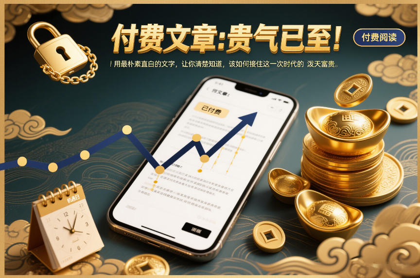 付费文章：贵气已至！用最朴素直白的文字，让你清楚知道，该如何接住这一次时代的泼天富贵 - 严选资源大全