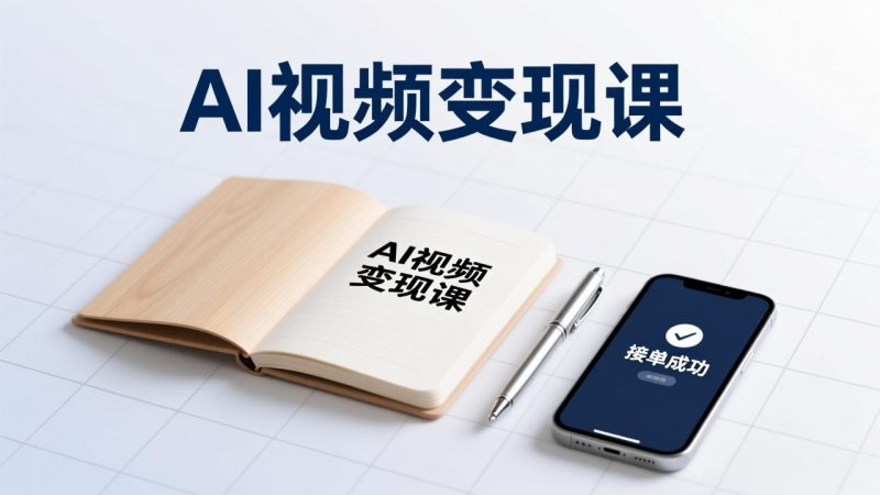 AI视频变现课，学完即可创作短片、接商单，实现副业增收，单项目报价可达千元 - 严选资源大全 - 严选资源大全