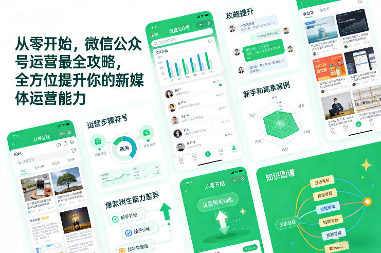 从零开始，微信公众号运营最全攻略，全方位提升你的新媒体运营能力 - 严选资源大全