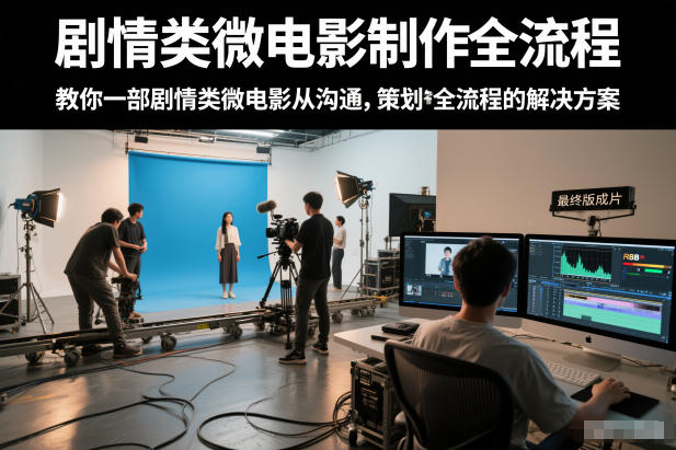 剧情类微电影制作全流程,教你一部剧情类微电影从沟通,策划到拍摄制作全流程的解决方案 - 严选资源大全