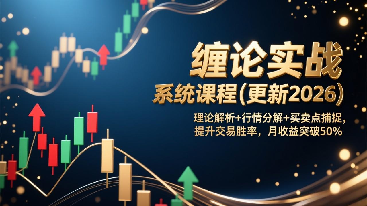 缠论实战系统课程(更新2026 - 严选资源大全