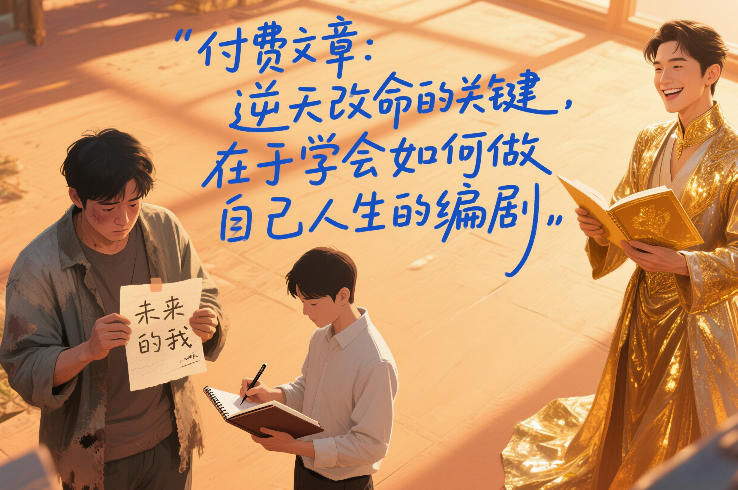 付费文章：逆天改命的关键，在于学会如何做自己人生的编剧 - 严选资源大全