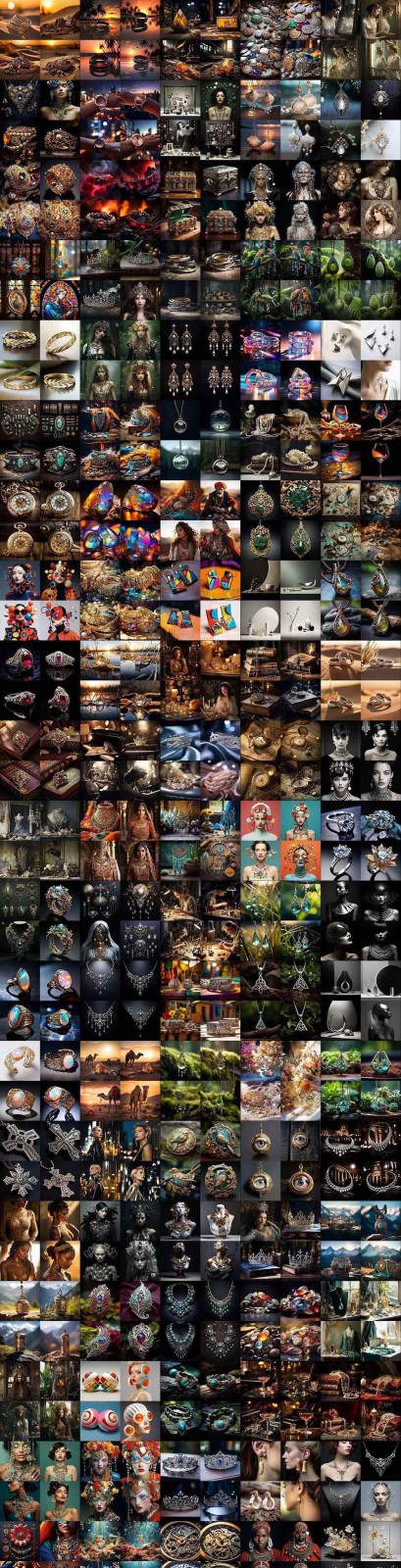 图片[7] - 463个Midjourney珠宝摄影提示词：覆盖全品类珠宝，AI设计秒出专业效果 - 严选资源大全 - 严选资源大全