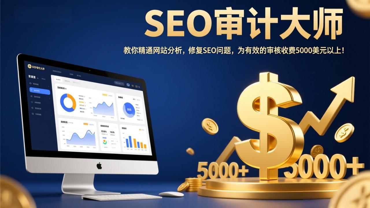SEO审计大师:教你精通网站分析,修复SEO问题,为有效的审核收费5000美元以上! - 严选资源大全
