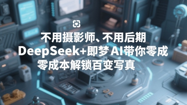 不用摄影师、不用后期，DeepSeek+即梦AI带你零成本解锁百变写真！ - 严选资源大全