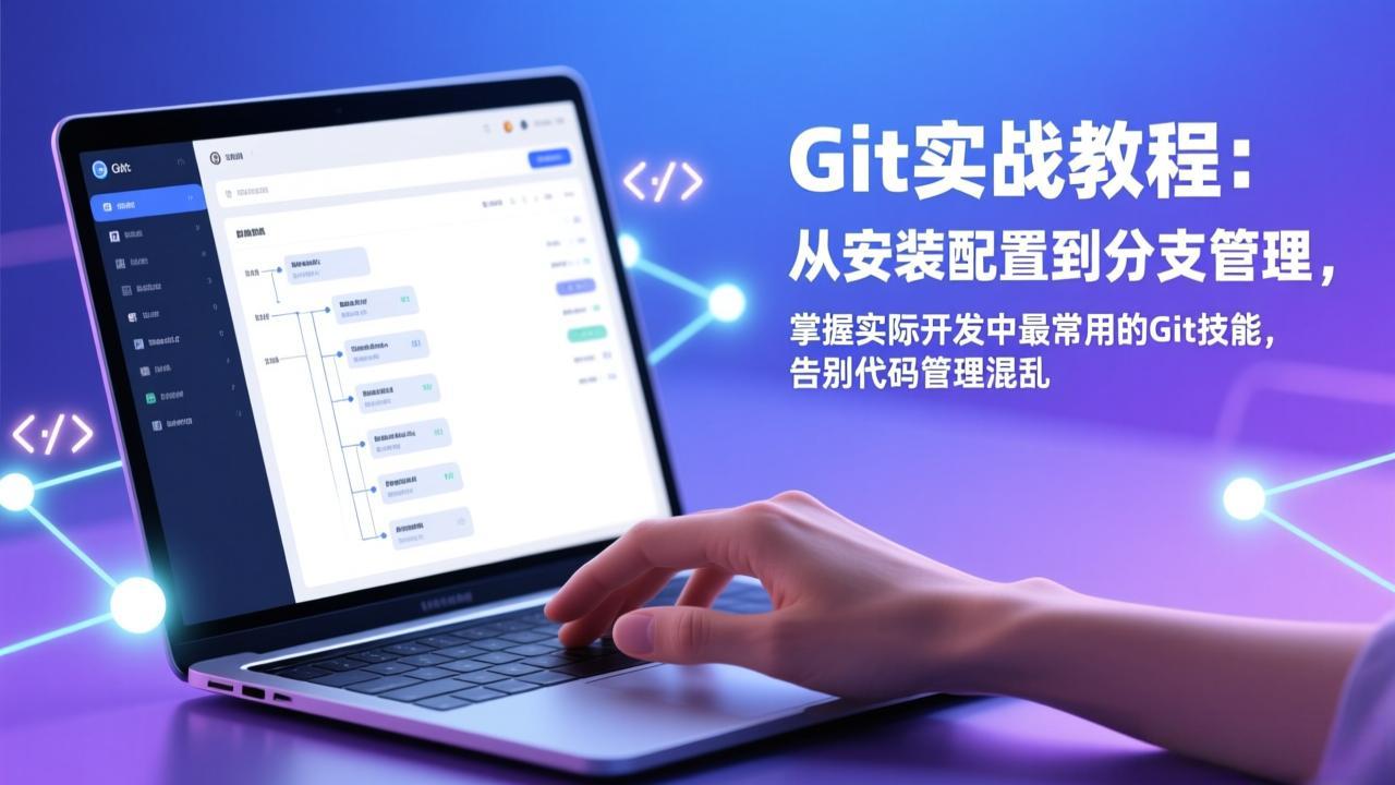 Git实战教程：从安装配置到分支管理，掌握实际开发中最常用的Git技能，告别代码管理混乱 - 严选资源大全
