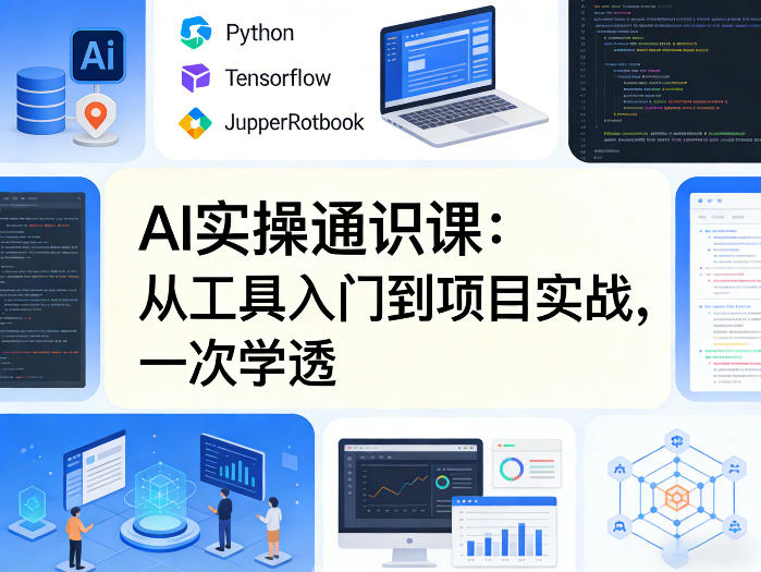 AI实操通识课，从工具入门到项目实战，一次学透 - 严选资源大全