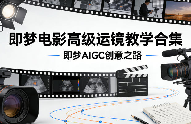 即梦电影高级运镜教学合集，即梦AIGC创意之路 - 严选资源大全